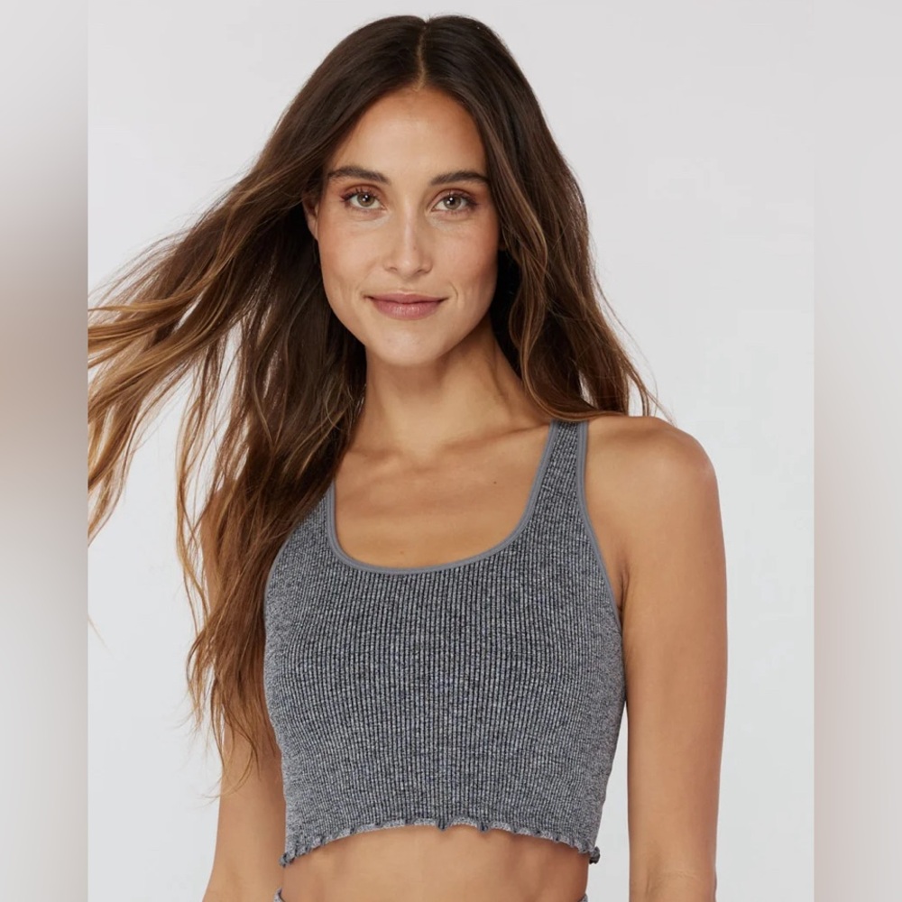 Spiritual Gangster Amor Seamless Crop Tank